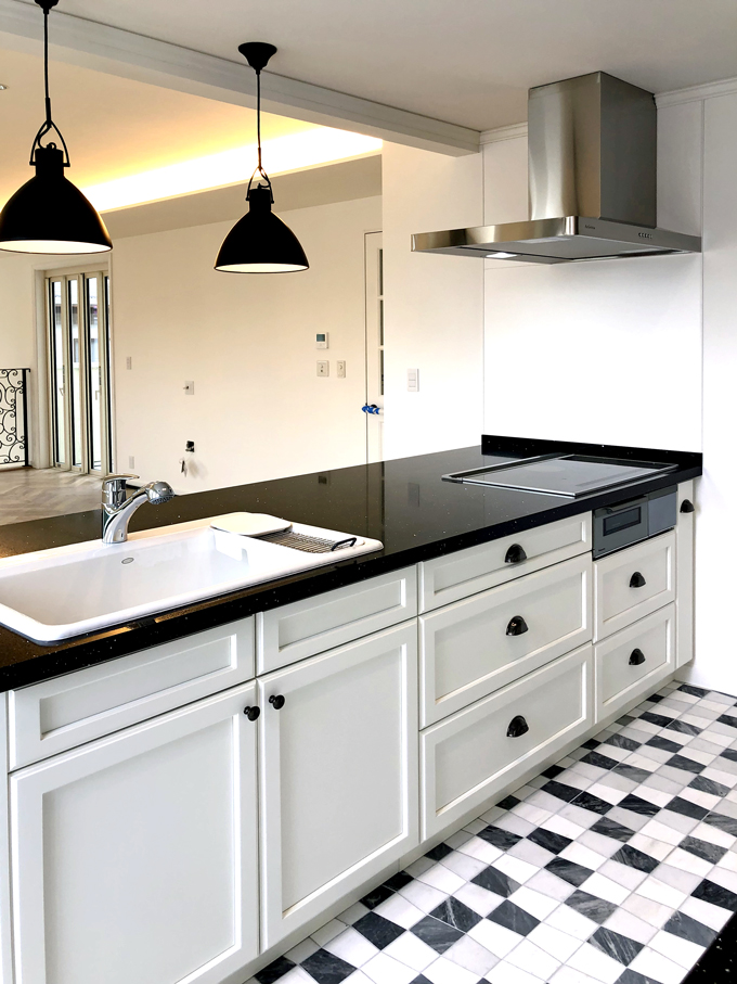 仙台に納入した海外製キッチン 輸入キッチンはmerit Kitchens
